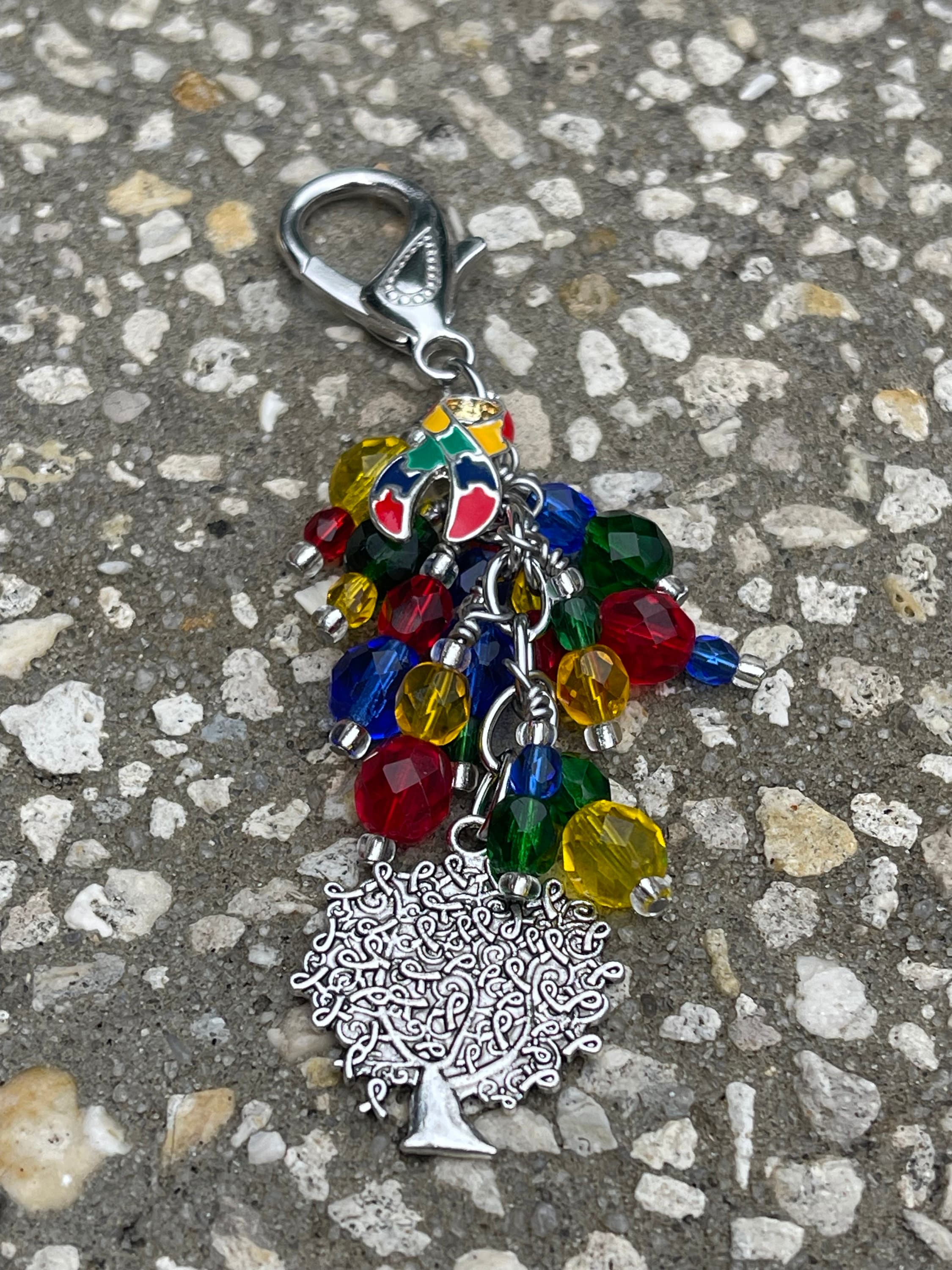 AUTISM Awareness Key Chain | Purse Charm | Autism | Neurodiversity | - Etsy