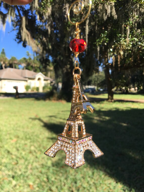 Eiffel Tower Christmas Ornament Paris France Paris Etsy