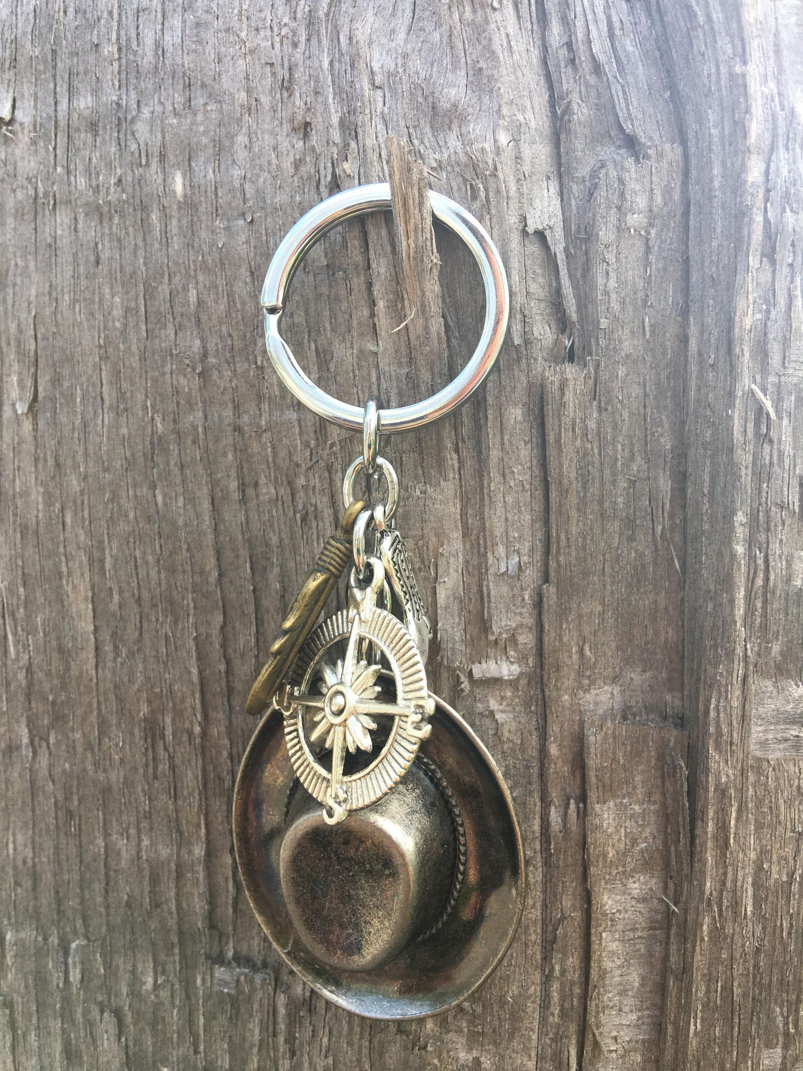WANDERLUST Key Chain Cowboy Key Chain Ranch Western Key Etsy
