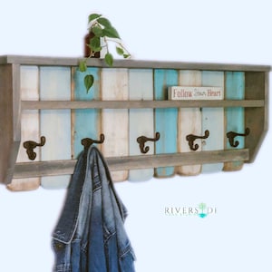 Beach Entryway Shelf Etsy