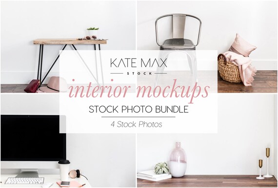 Interior Mockups Stock Photo Bundle Styled Stock Photos