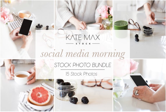 Download Social Media Morning Styled Stock Photo Bundle Lifestyle Mockups Glassware Free Psd Templates