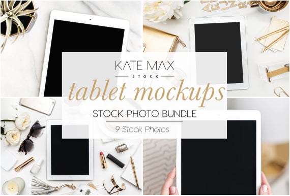 Tablet Mockups Stock Photo Bundle Styled Stock Photos Tablet Mockups Stock Photo Bundle Styled Stock Photos