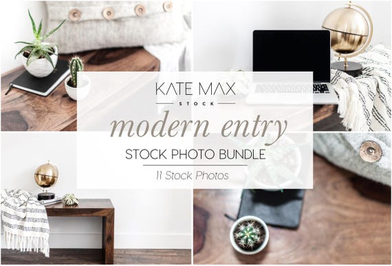 Modern Entry Stock Photo Product Mockup 11