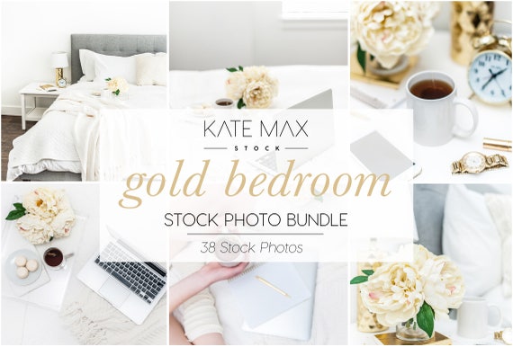 Gold Bedroom Styled Stock Photo Product Mockup Gold Bedroom Styled Stock Photo Product Mockup