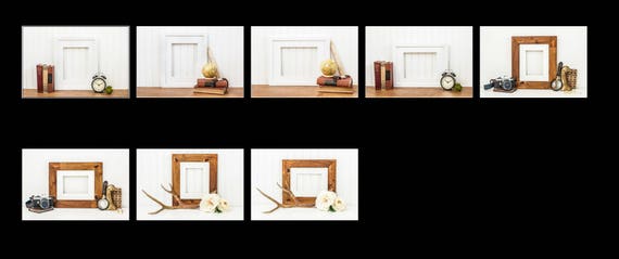 Frame Mockups Styled Stock Photo Product Mockup 8 Styled Etsy