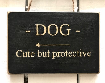 beware of the dog sign screwfix