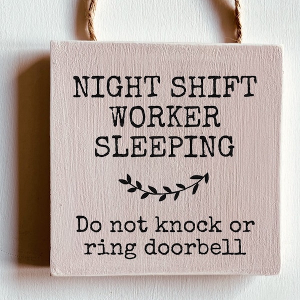 Night Shift Worker Etsy