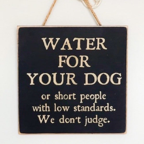 Funny Dog Sign Etsy