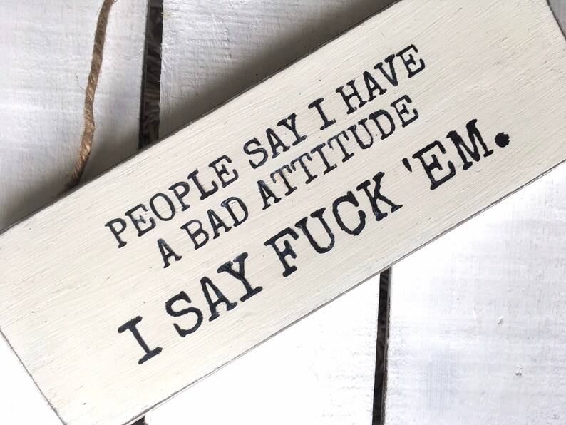Offensive Sign. Office Decor. Swearing Sign. Funny Humorous Etsy
