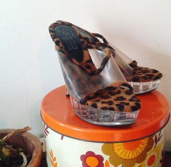 perspex heels 3.5 inch