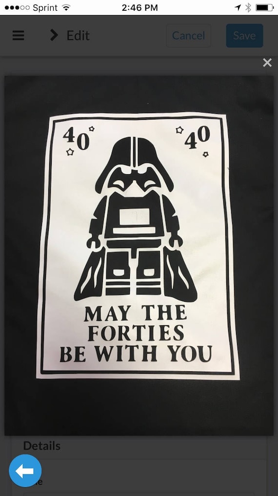 may the forties be with you shirt