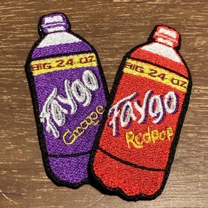 Red & Grape Pop Patch-Soda-Faygo 24 oz