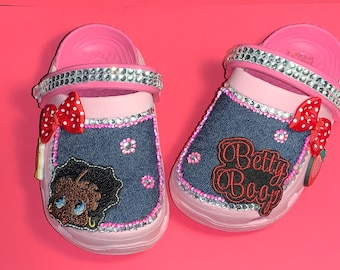 Betty Boop Bling Clogs-Girls-Toddler-Baby Shoes