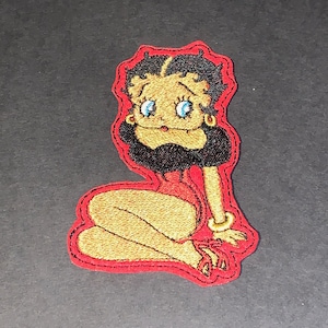 Betty Boop Iron On Patch