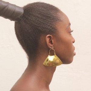 African look earrings, African inspired Jewelry, Rustic bold jewelry