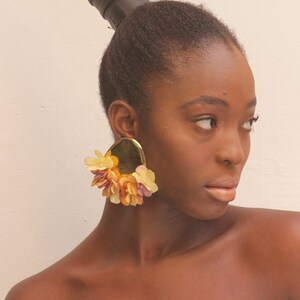 Big Boho Clip On Earrings- 