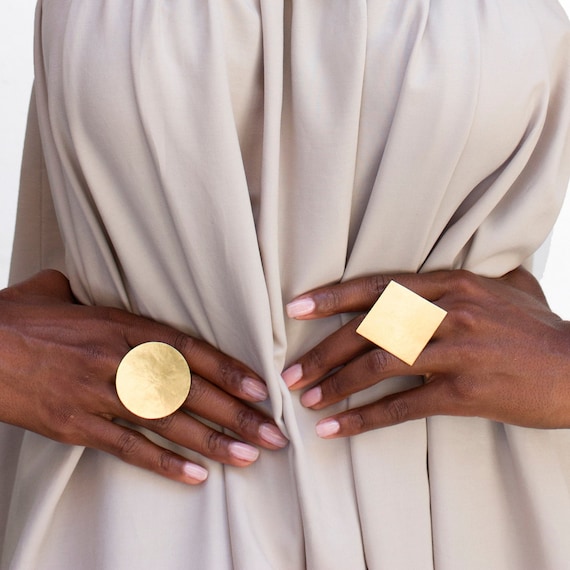 Large statement rings sale