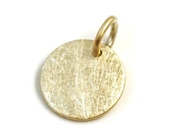 Echt Gold Anhänger 10mm - Goldschmuck 333/-