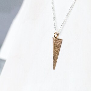 Bronze Arrow Pendant