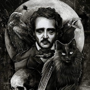 Edgar Allan Poe PINS VARIETY!