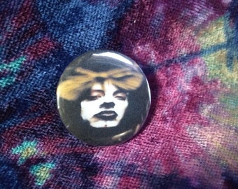 Pin Button Badge Ø38mm Marilyn Manson Metal Industriel USA 