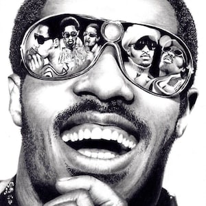 Stevie Wonder pinbacks