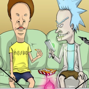 Beavis and Butthead Pinbacks - Etsy