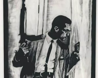 Malcom X By any means necessary stickers