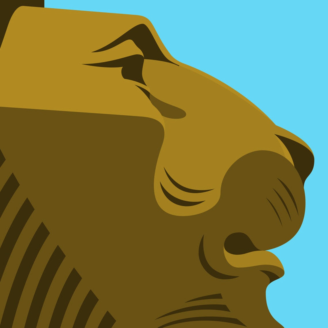 Leo the Lion Statue of Ally Pally alexandra Palace Etsy