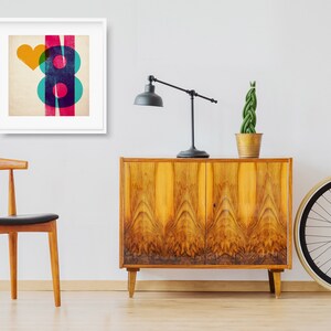 Love N8 london Postcode Series Giclee Print - Etsy