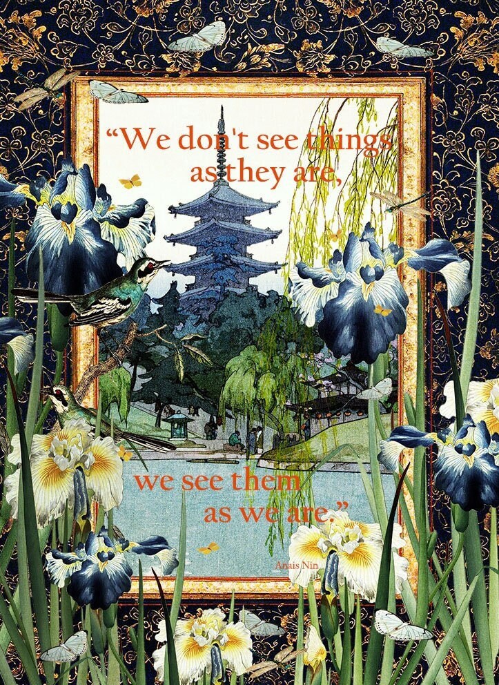 My words of wisdom 'We are' card is left blank for your own message, perfect to send or frame, designed & printed with love in the UK.