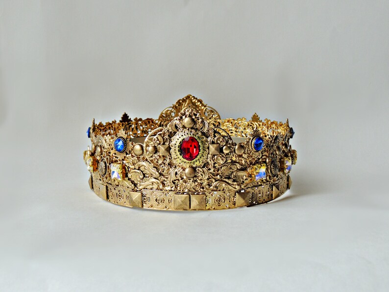 Men's Crown King Solomon Etsy