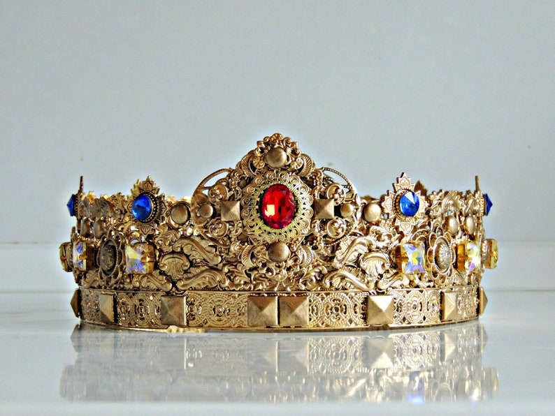 Men's Crown King Solomon Etsy