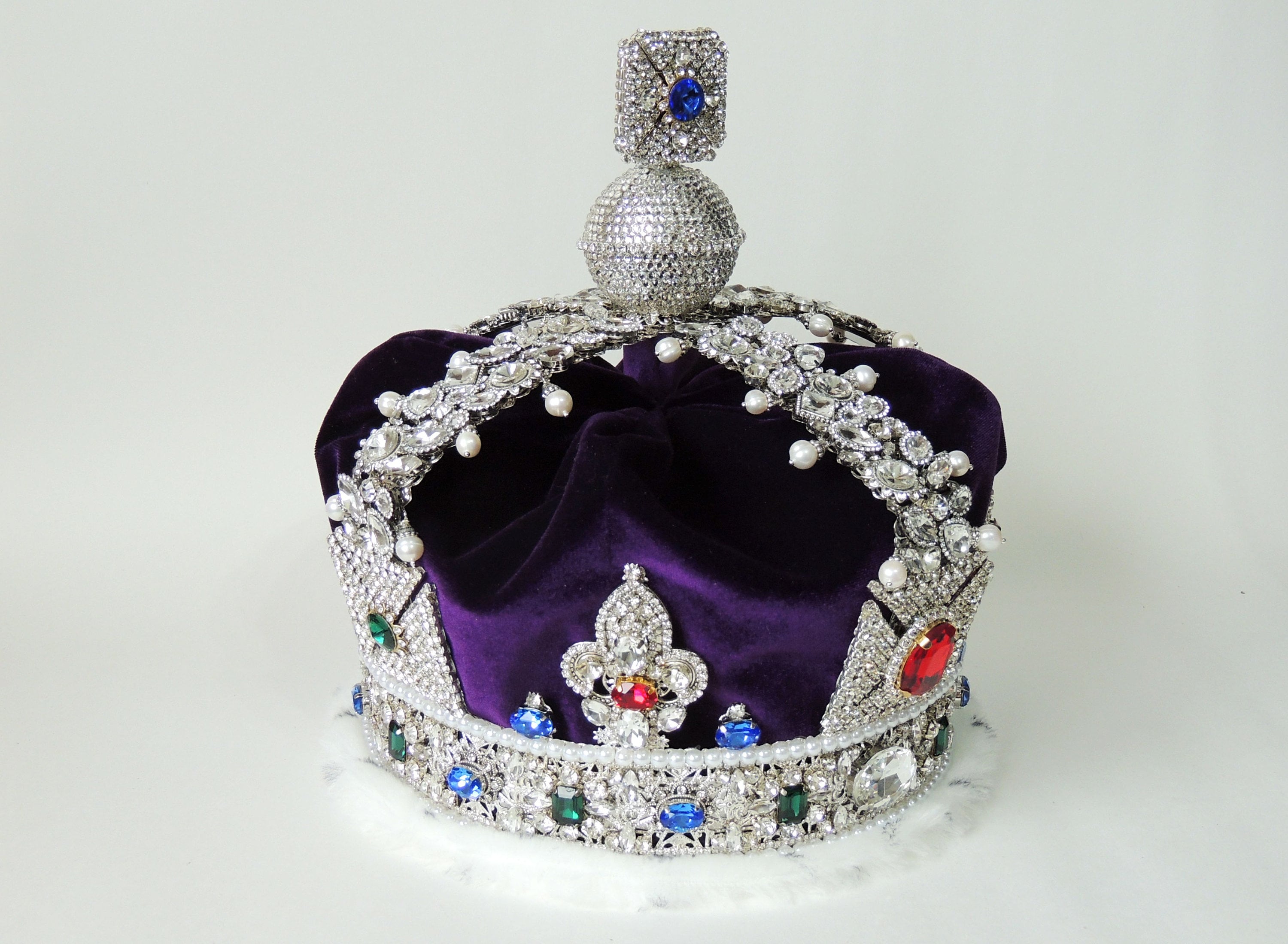 Round Crown King Crown Crown of Great Britain Crown of the Etsy