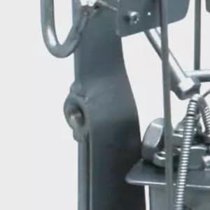 May include: A metal sculpture of an anesthesiologist constructed from various hardware components including nuts, bolts, and metal plates. The figure stands on a flat base, holding a rectangular plate, with the word anesthesiologist printed above.