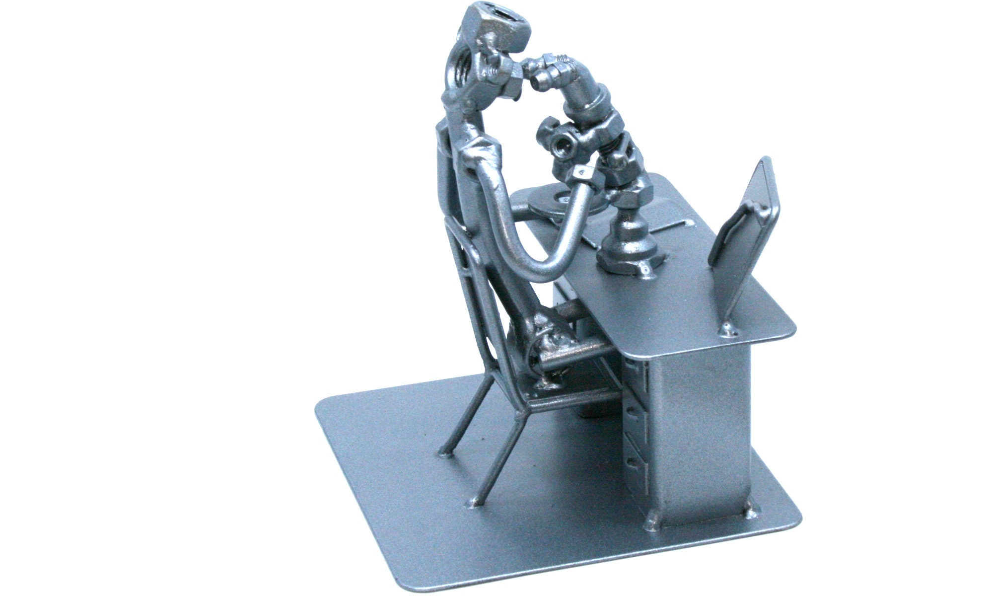 Personalized Pathologist Gift Appreciation welded metal sculpture, Custom gift Pathology Graduation