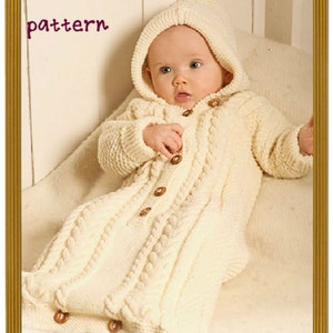Knitted sleeping bag baby hotsell