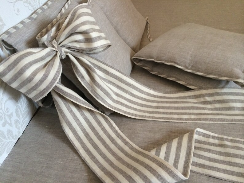 Grey Crib Bumper Crib Bumper Crib Bedding Sets Nursery Etsy