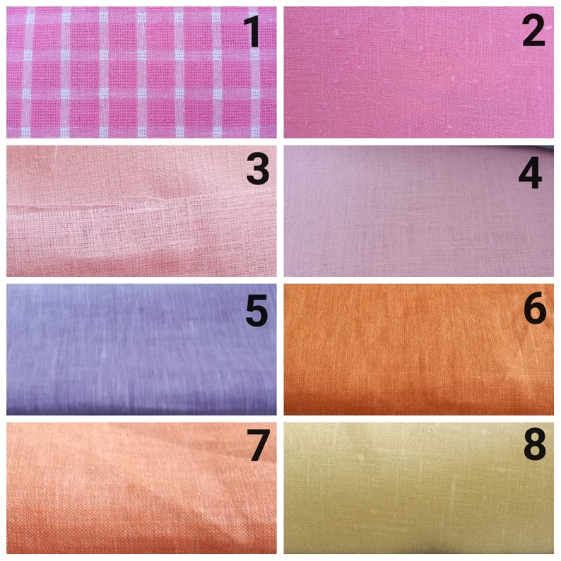 Vintage style linen baby bedding set Crib bedding set Etsy