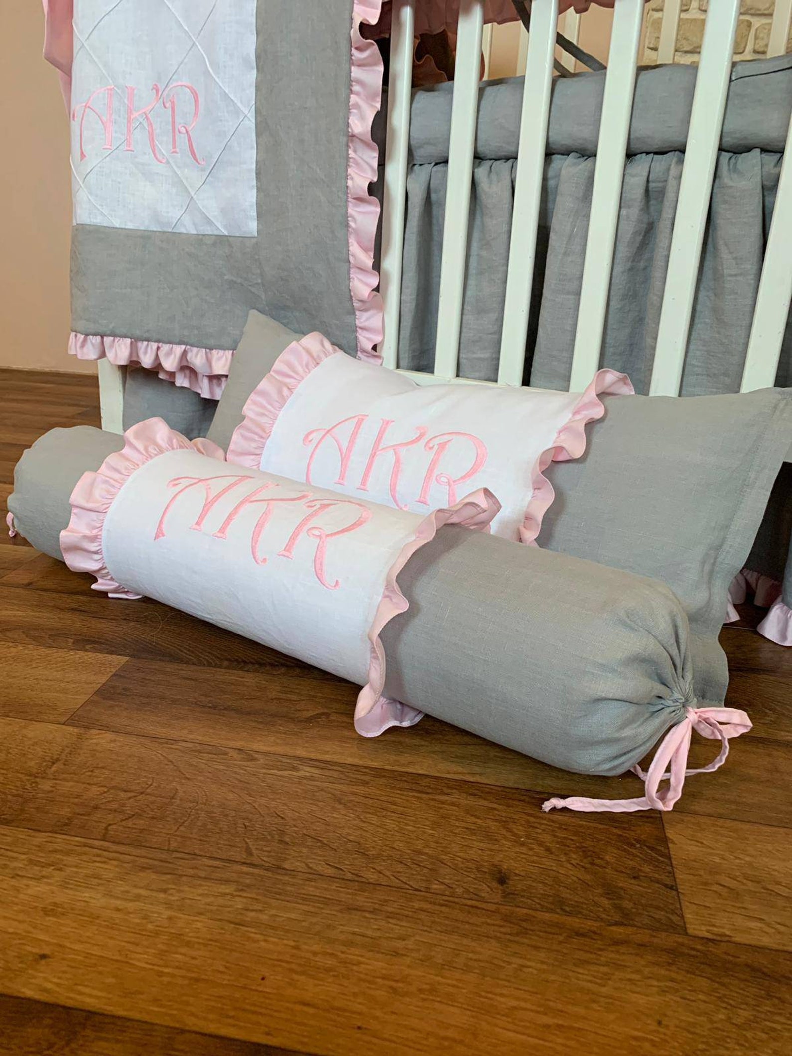 Pillow Bumper Pillow Crib Pillow Decorative Pillow Etsy