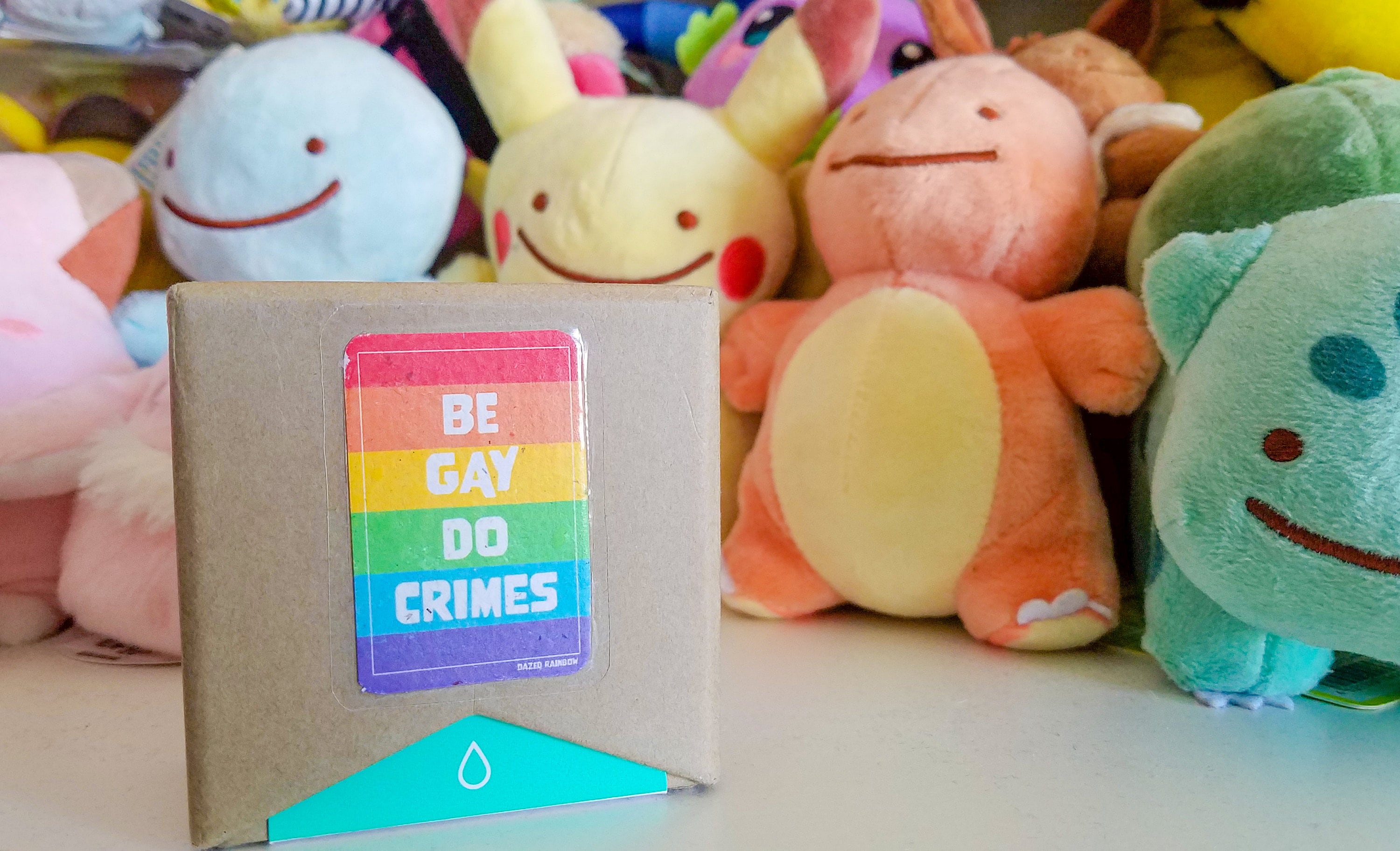 Be Gay Do Crimes LGBT Handmade Sticker - Etsy