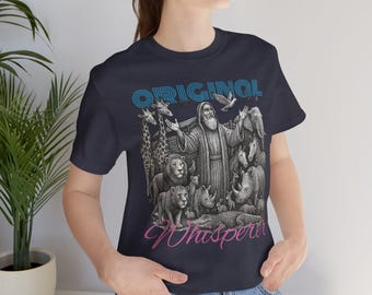 Nature Whisperer Graphic Tee: Unisex Eco-Friendly Cotton Shirt