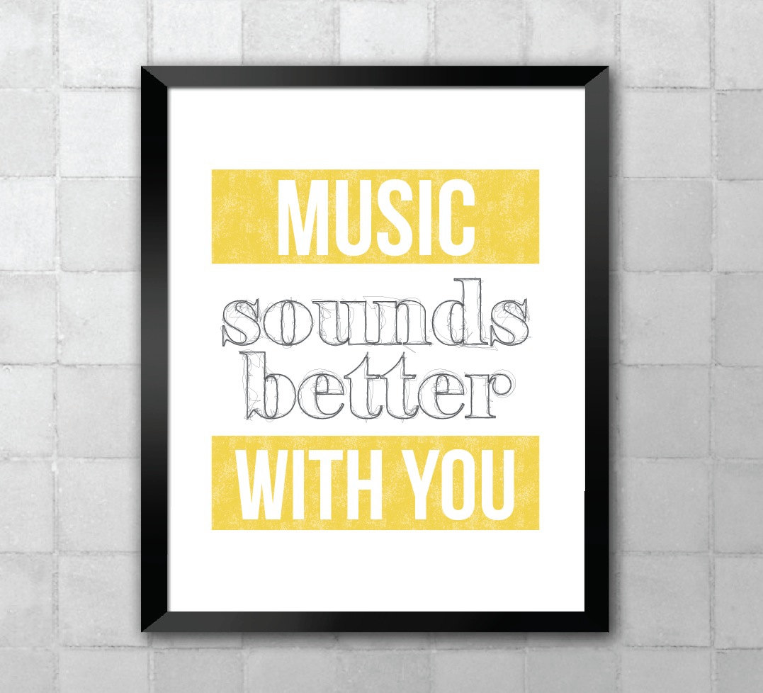 Stardust Music Sounds Better With You Song Lyric Quote Etsy