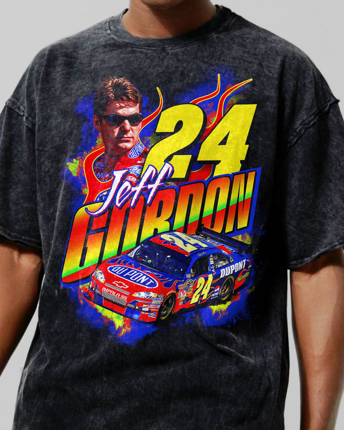Jeff Gordon Racing T-shirt - Etsy