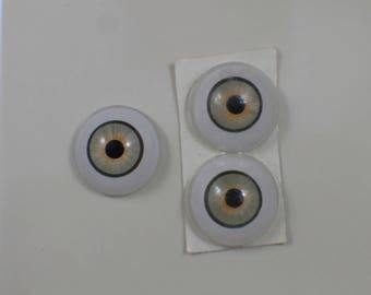 thumbnail image 2 of Bright Green Human Glass Eyes – Handmade Glass Eyes 2 of 14