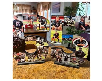 Photo Number, Photo Collage, Birthday Gift, Photo Gift, Photo letter, Personalized gift, 50th 50