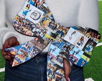 Cheer Bow Wood Cutout, Senior Cheer Night Gift, Cheer Bow Collage, Bow, Coquette Aesthetic, Cheerleader Gift, Cheerleading bow, Cheerleader