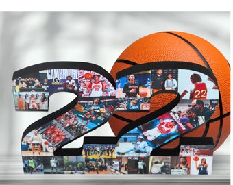 Senior Night Number Collage Senior Athlete Gift Senior Night Gifts Senior Gifts Sports Senior Wooden Senior Sports Wall Senior Night Sport
