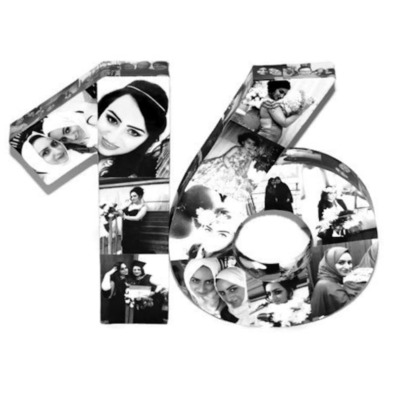 Paper Mache Numbers 16 Inch - Etsy